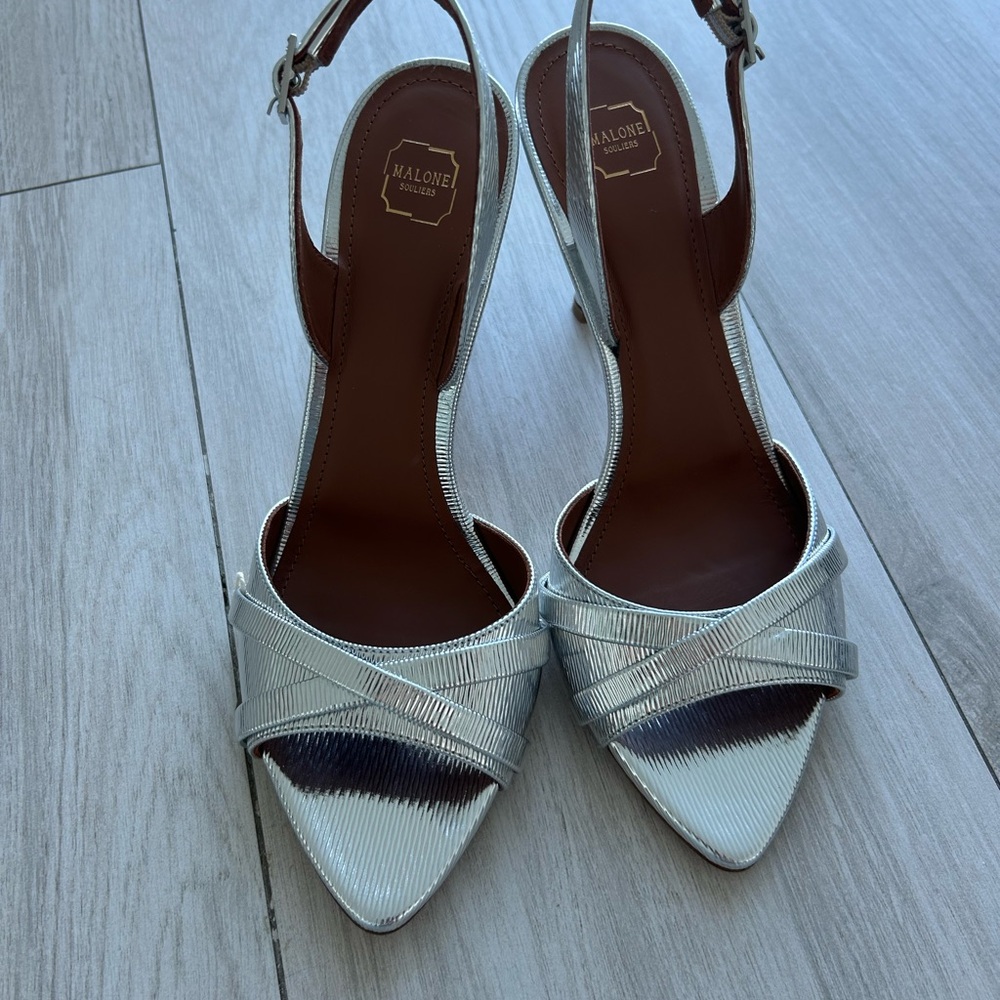 Malone Souliers slingback shoes